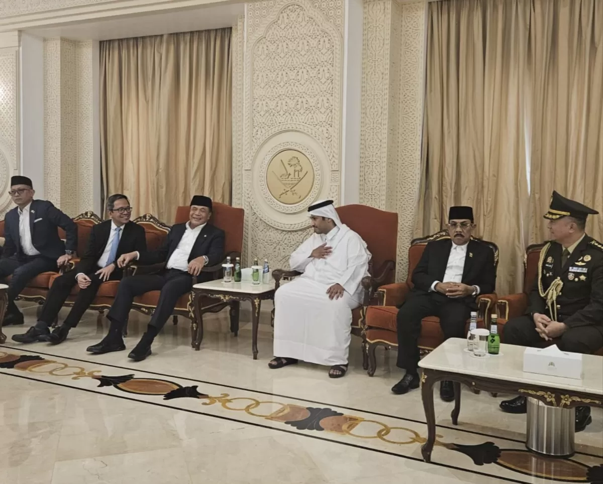 Utusan Presiden Prabowo, Menko Polkam Tiba di Doha Sampaikan Belasungkawa atas Wafatnya Sheikh Hamad