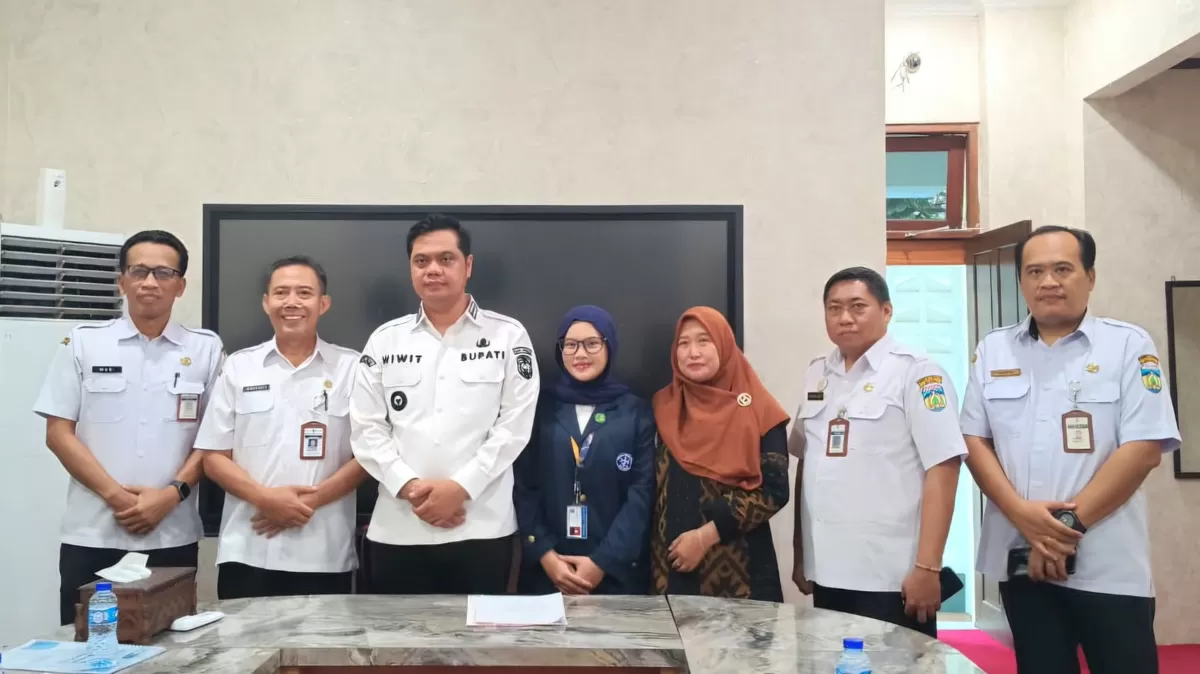 Peserta International Joint Summer Seminar (IJSS), RI. Damai Ka-Sasi dari Jepara saat audiensi dengan Bupati Jepara Witiarso Utomo, Rabu (15/7/2026) (Istimewa for Pantura Network)