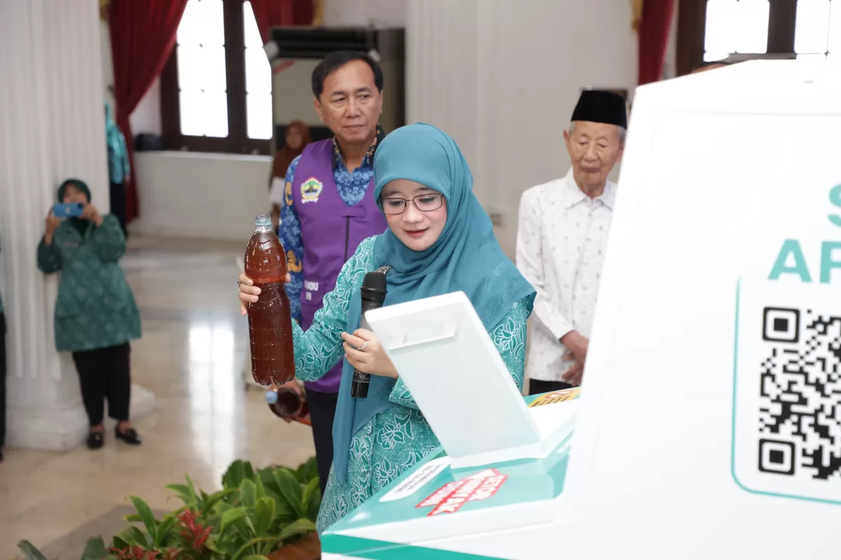 Minyak Jelantah Dibeli Rp7.000 per Liter, Jateng Dorong Warga Kelola Limbah Secara Produktif