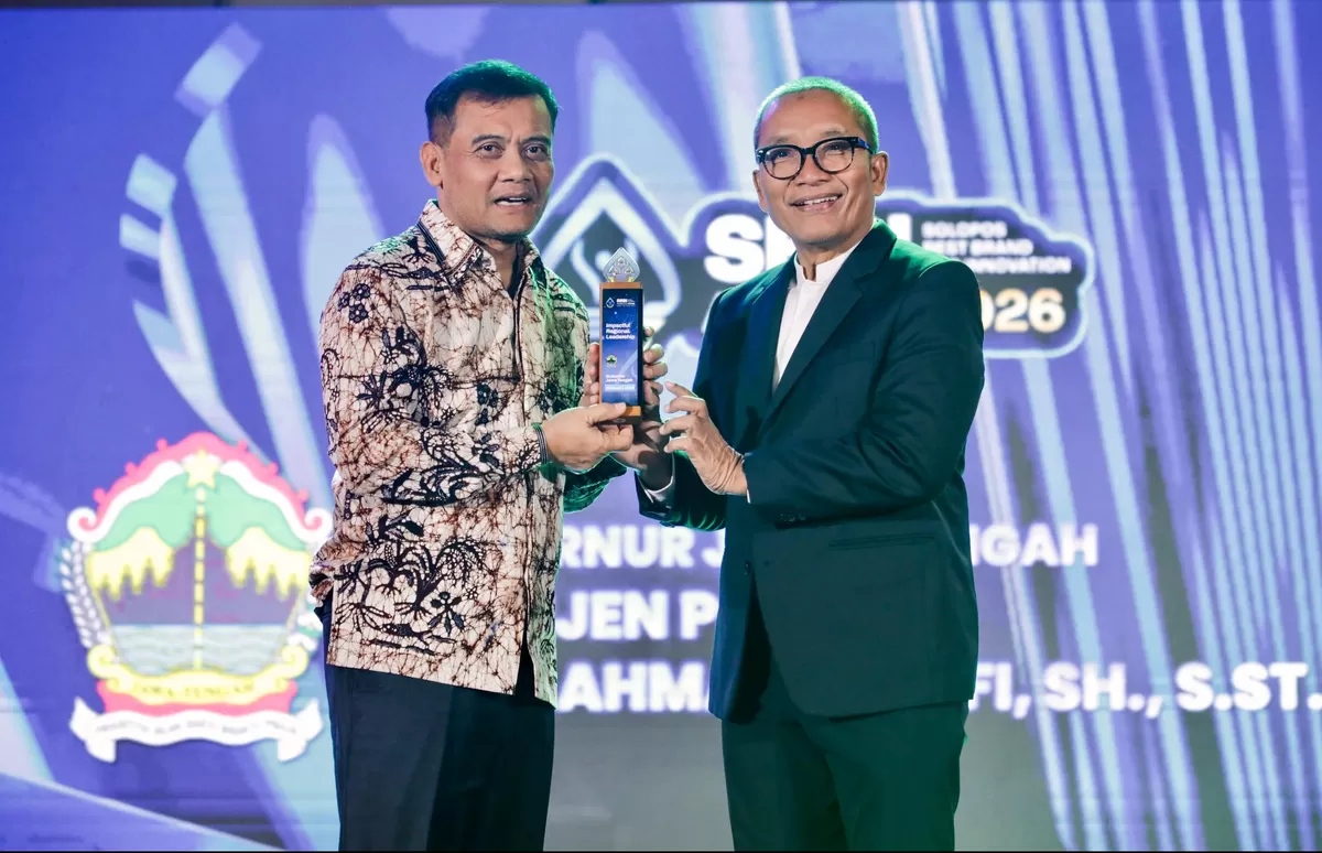 Konsisten Genjot Investasi dan UMKM, Ahmad Luthfi Raih Impactful Regional Leadership