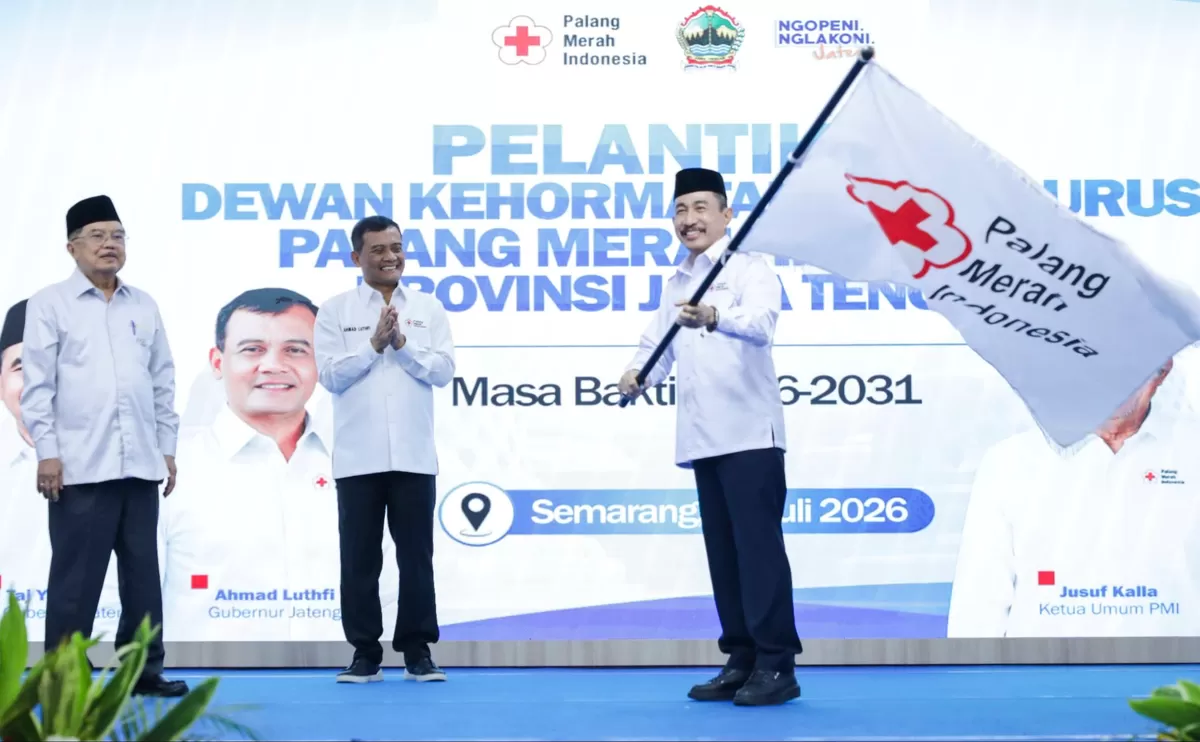 Hadapi Bencana yang Beragam, Luthfi Dorong PMI Tingkatkan Kecepatan Respons