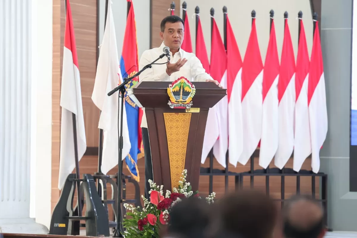 Gubernur Jateng Minta PTMSI Perbanyak Turnamen Tenis Meja demi Cetak Atlet Berprestasi