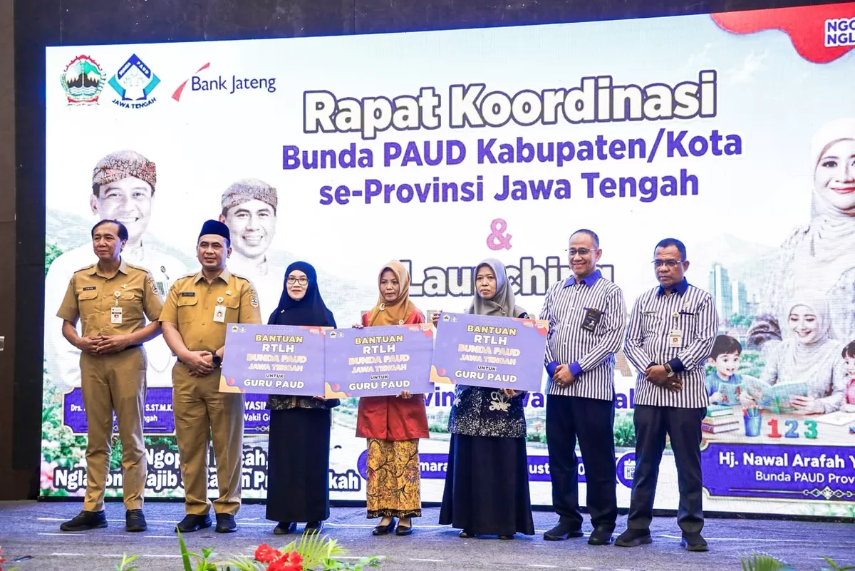 PAUD EMAS Resmi Diluncurkan, Jateng Perkuat Pendidikan Anak Sejak Usia Dini