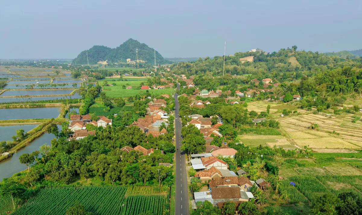Salah satu akses jalan di Jepara bagian Utara. (Istimewa for Pantura Network)