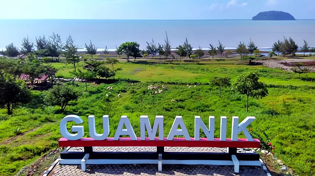 Icon pantai Guamanik Pecatu, belum lama ini  (Istimewa for Pantura Network)