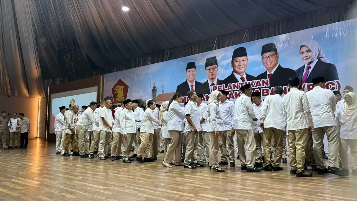 Pengurus PAC Gerindra Tembalang Semarang Dilantik, Siapkan Kader Hadapi Agenda Politik