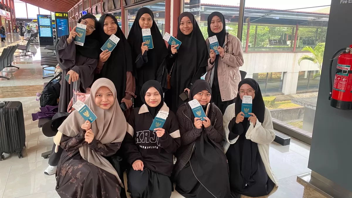 Santri Pondok Pesantren Modern Al-Buruj Jepara itu berangkat pada Selasa, 11 Agustus 2026. (Istimewa for Pantura Network)