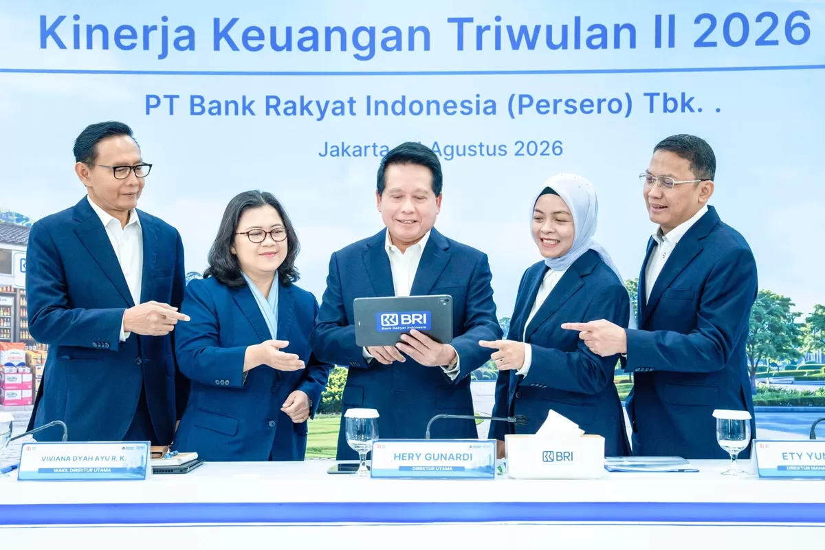 Dengan komitmen menjadi motor ekonomi kerakyatan, BRI berhasil membukukan laba fantastis Rp31,2 triliun. (BRI)