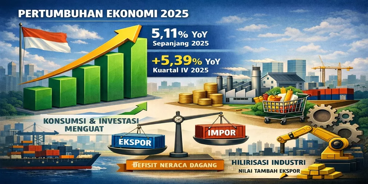 Ekonomi RI Melesat, Ekonom Sorot Ujian Kepercayaan Pasar Modal (Foto: dok. Promedia/Ist)