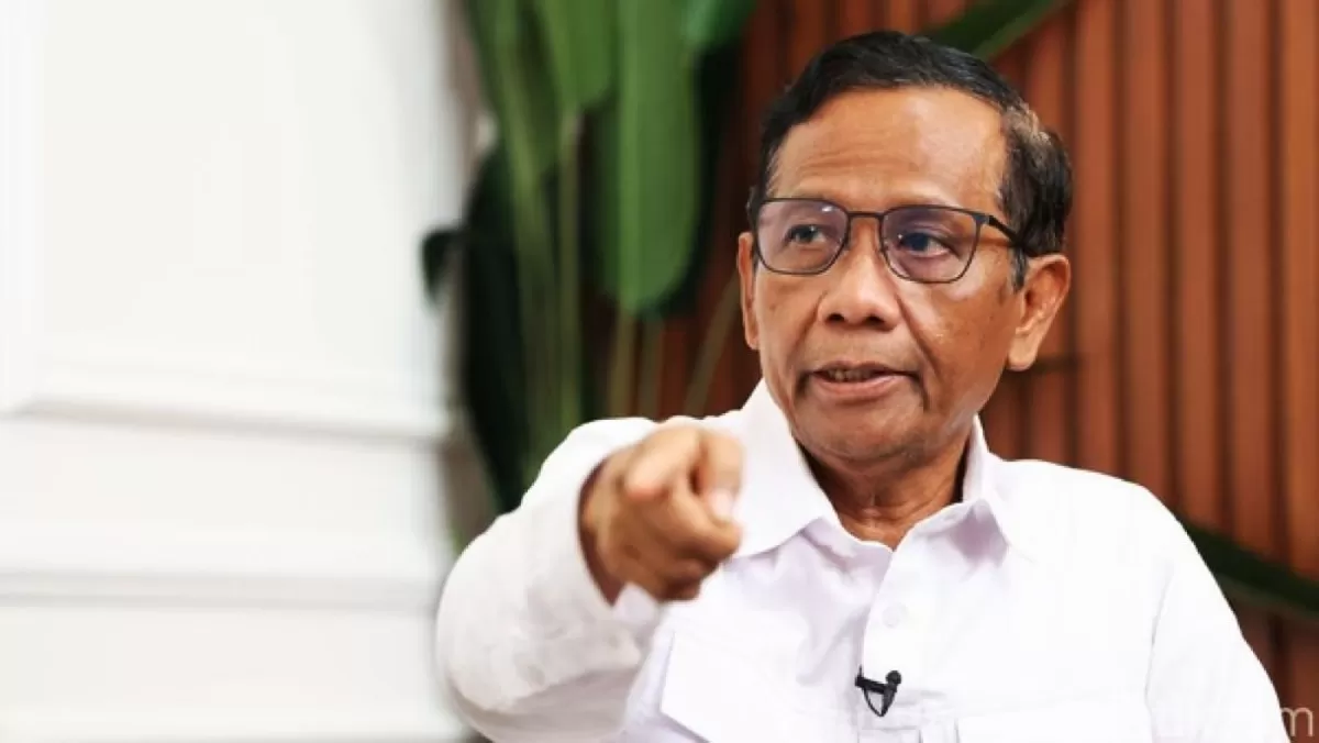 Prof Mahfud MD yang menyatakan diri sebagai sahabat pengadilan (amicus curiae) dalam perkara yang menjerat aktivis dan peniup peluit dugaan korupsi.