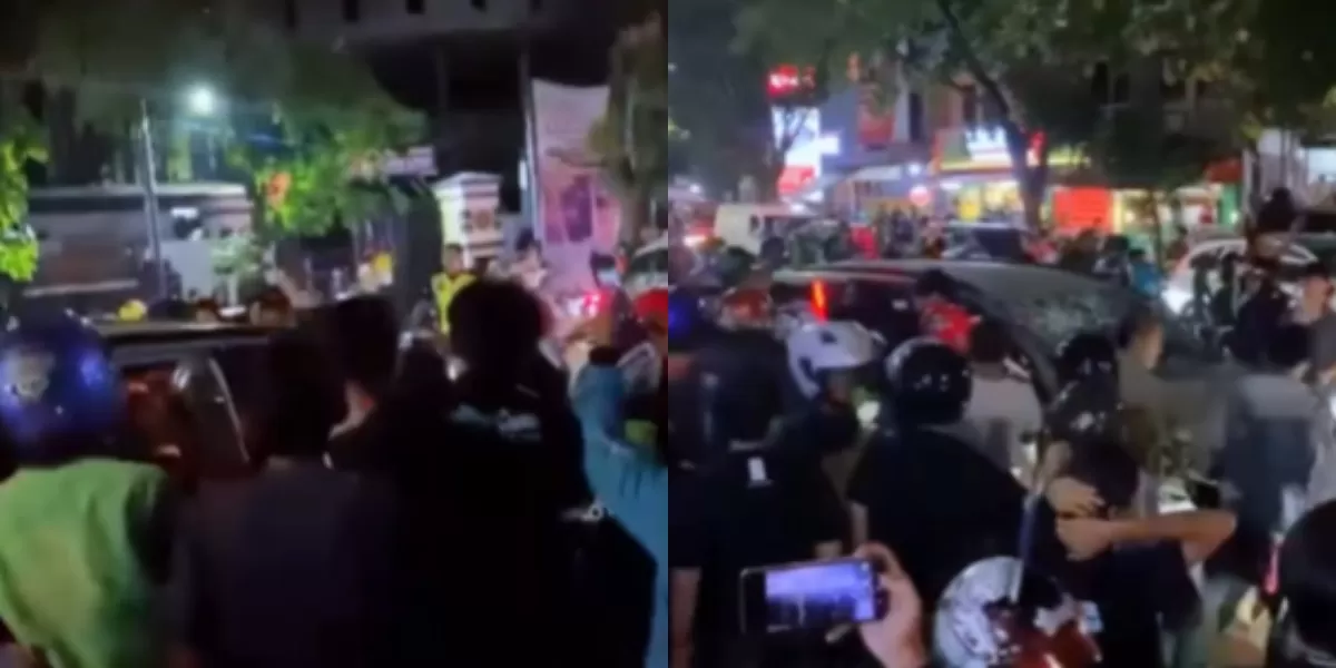 Menyoroti insiden mobil SUV yang hancur usai menjadi sasaran amuk warga usai diduga terlibat tabrak lari di Lengkong, Bandung. (Instagram.com/@infobandungkota)