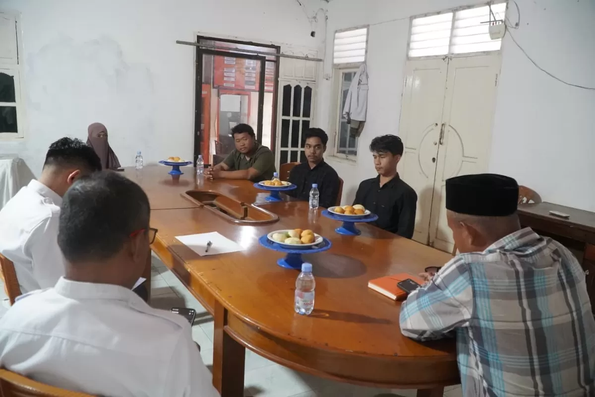 kunjungan Kader Pengawas Partisipatif Kabupaten Bulukumba ke Kantor Bawaslu Bulukumba, Rabu (24/6/2026). 