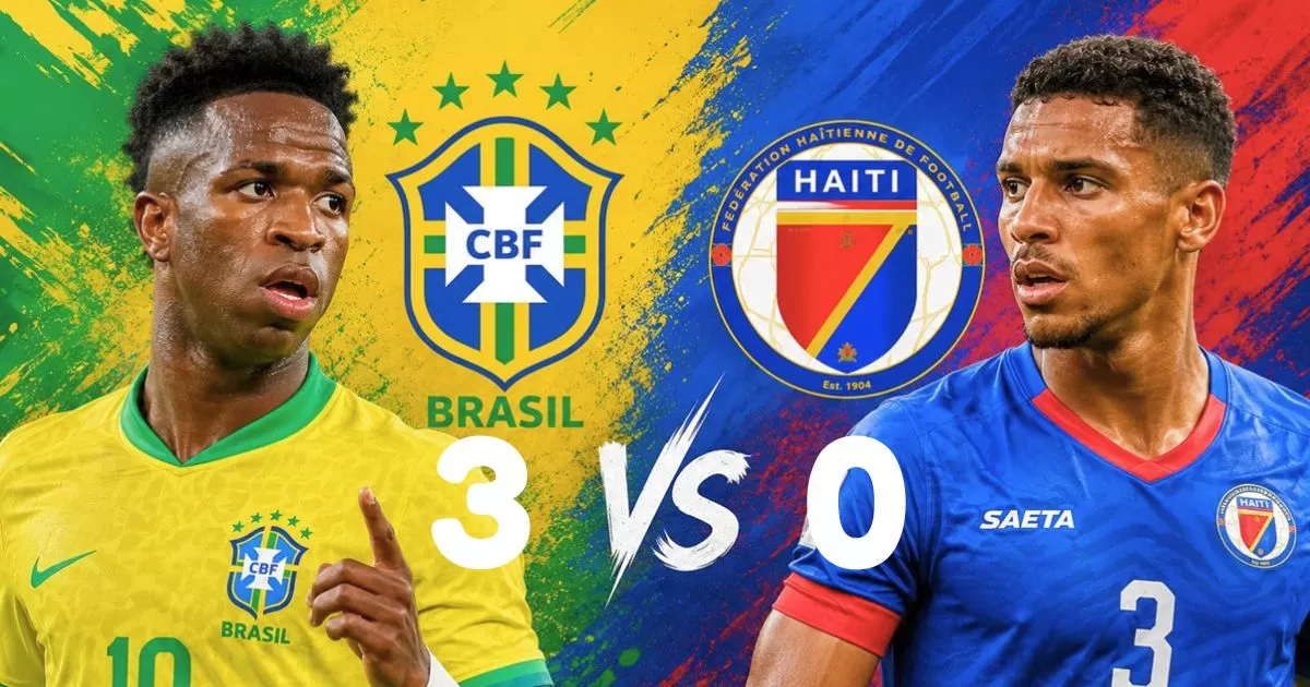 Brasil Perkasa! Tumbangkan Haiti di Laga Pamungkas dan Melaju Penuh Percaya Diri (Firman)