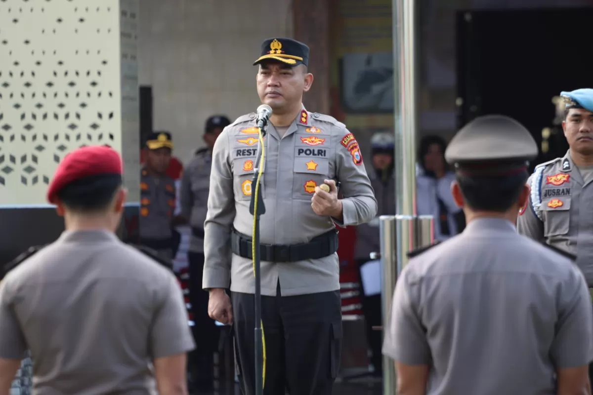 46 personel Polres Bulukumba Polda Sulawesi Selatan menerima kenaikan pangkat setingkat lebih tinggi pada periode 1 Juli 2026. 