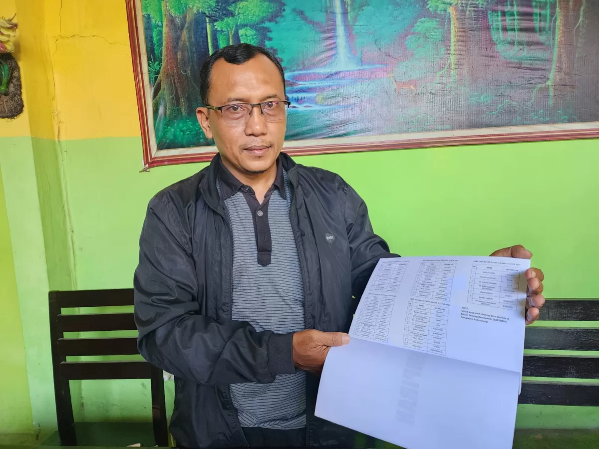 Potongan surat kajian yang pernah dibuat DPW JPKP Jawa Timur soal Dugaan Kerugian Negara sektor tambang galian C di Banyuwangi. (Foto:AdaTah/ sobahrudin yusuf)
