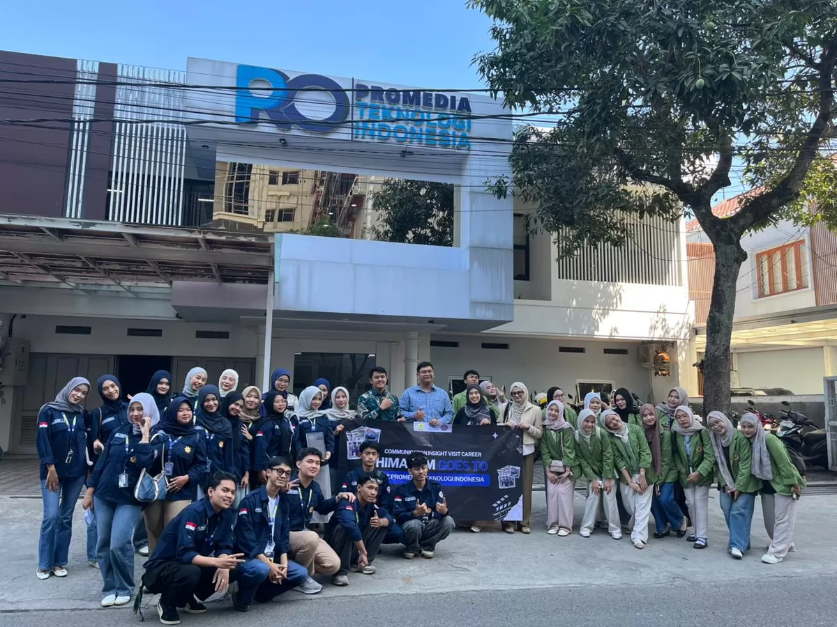 Rombongan Universitas Djuanda dipimpin oleh Anisa Cikal Febrianti, S.I.Kom., M.A.P., selaku dosen sekaligus Sekretaris Program Studi Sains Komunikasi.