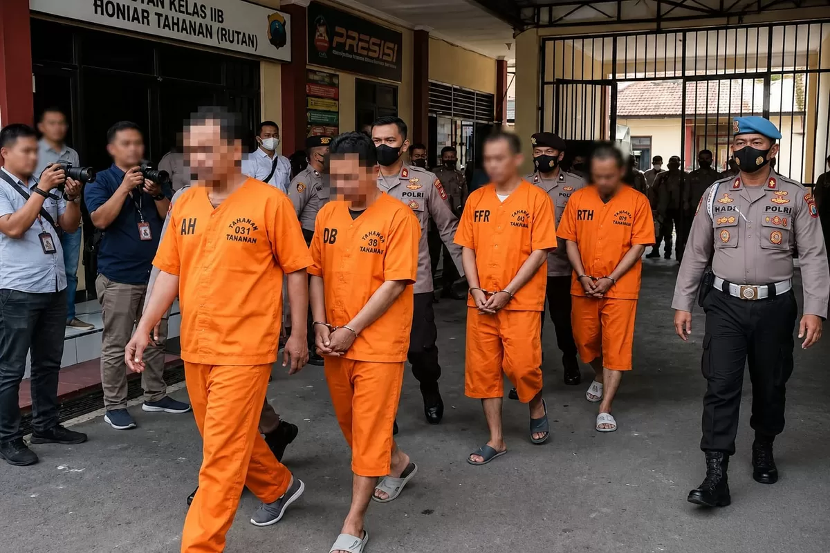 Sembilan guru berstatus Aparatur Sipil Negara (ASN) di Kabupaten Brebes, Jawa Tengah, ditetapkan sebagai tersangka dan ditahan setelah diduga memanipulasi titik koordinat GPS pada sistem presensi elektronik milik Pemerintah Kabupaten Brebes