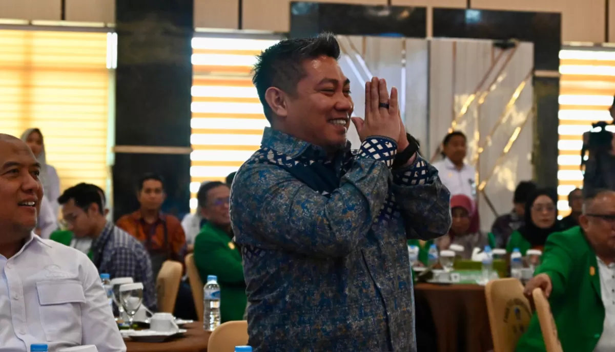 Anggota Komisi XII DPR RI Andi Muzakkir Aqil, saat Kunjungan Kerja Komisi XII di Kawasan Tamalanrea, Kota Makassar, Sulawesi Selatan, Rabu (8/7/2026). Foto: Rr/Karisma