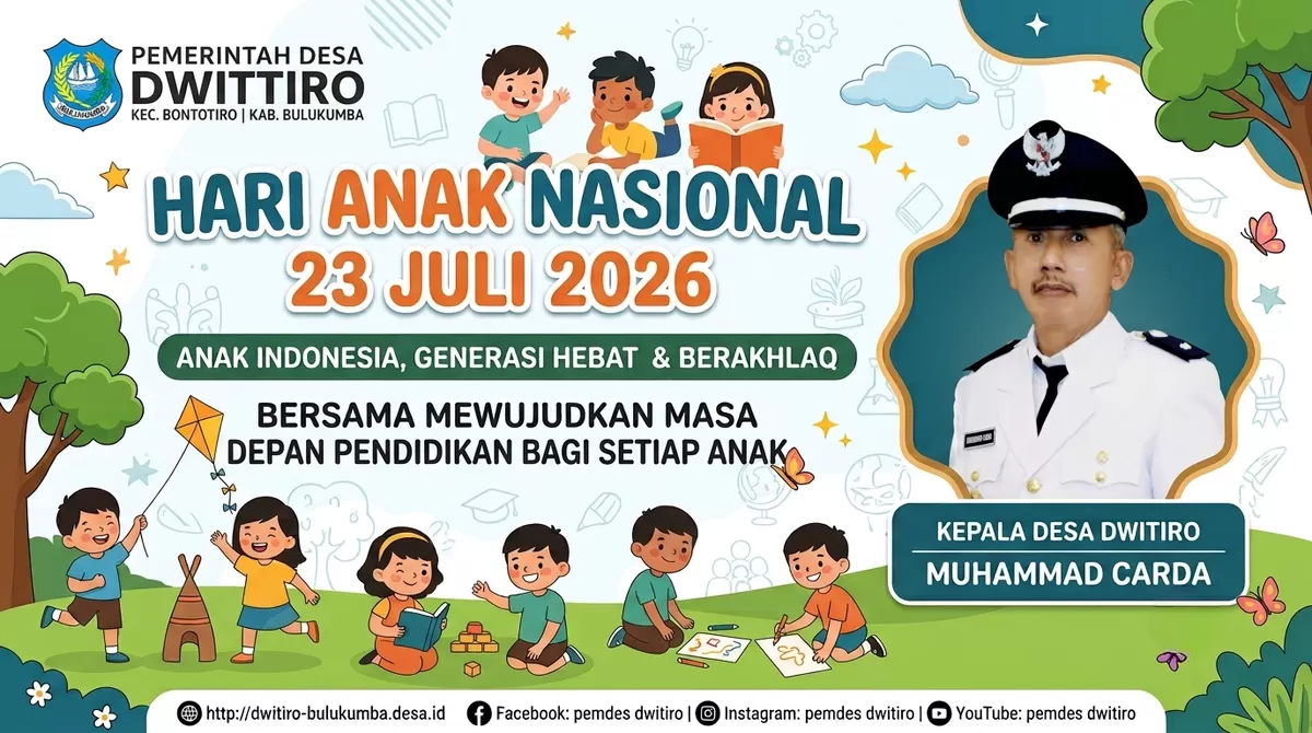 Hari Anak Nasional 23 Juli 2026