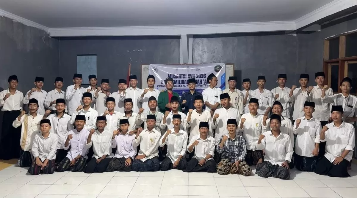 Foto : MUSANTRI XVII ORSAFAH menetapkan Iqbalussalam Fathoni sebagai Lurah 'Aam Pondok Pesantren Al-Fathaniyah masa khidmat 2026&ndash;2028 di Serang.