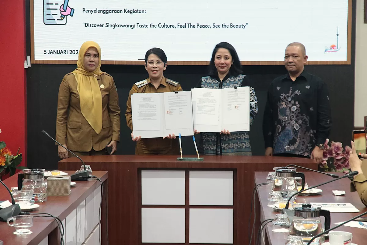 MoU Pemkot Singkawang dengan Hotel Borobudur Jakarta (yokalbar)