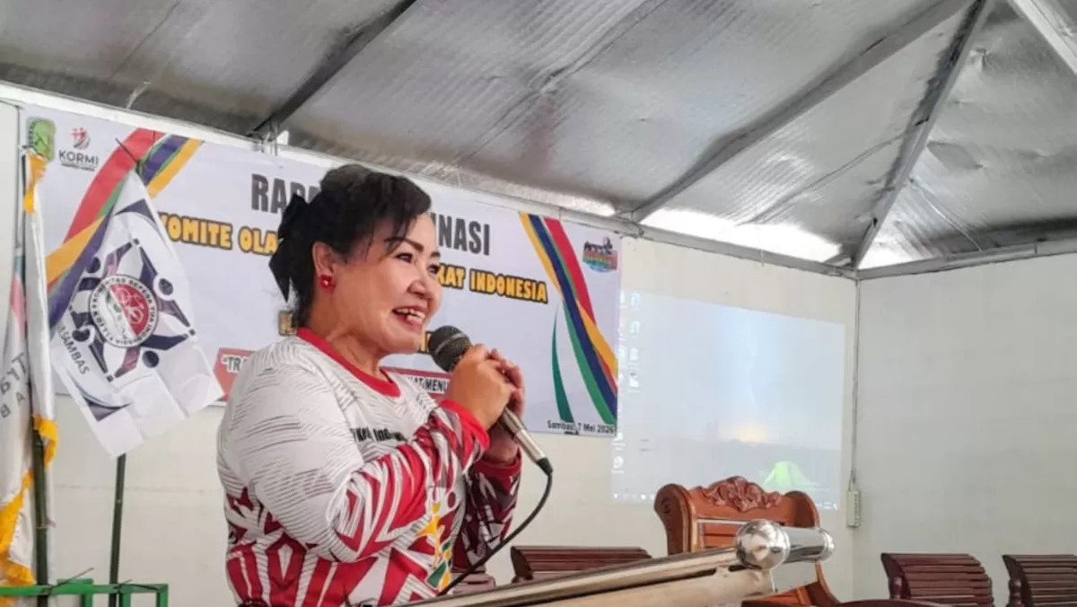 Ketua Kormi Kabupaten sambas - NI Ketut Indrawati  (Yokalbar)