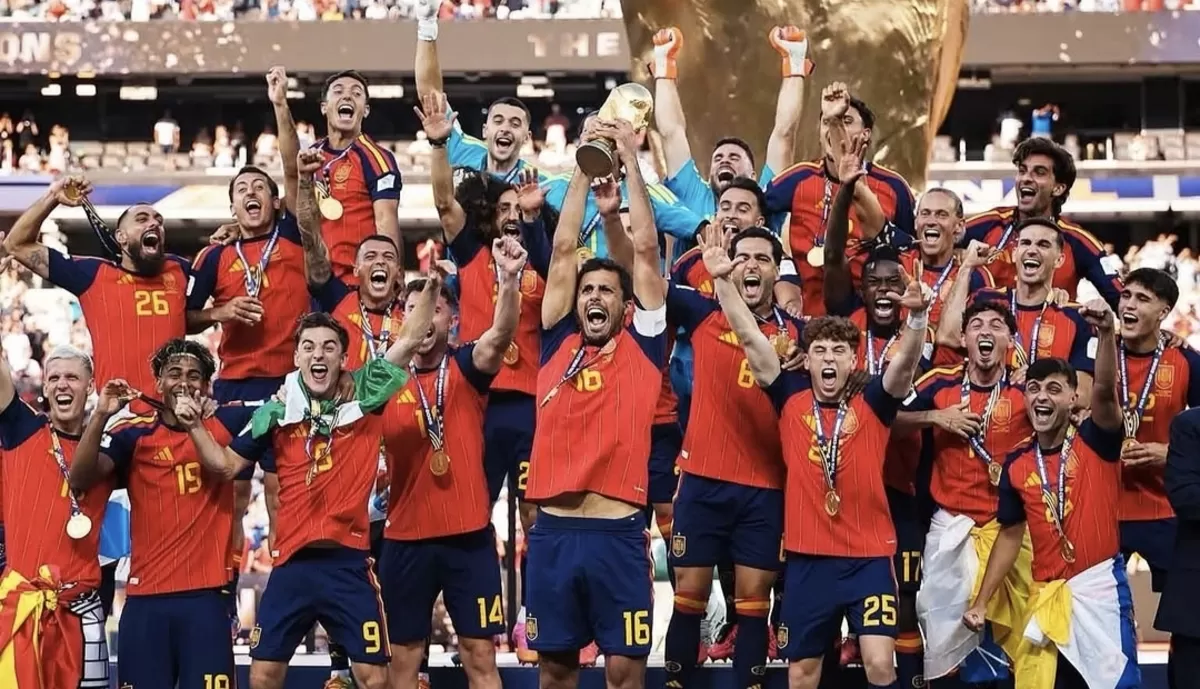 Timnas Spanyol berhasil keluar sebagai juara Piala Dunia 2026. (Instagram : fifaworldcup)