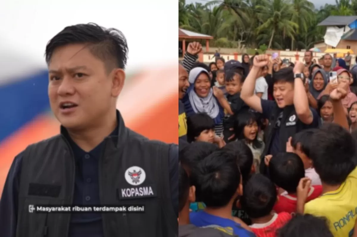 Menyoroti aksi kemanusiaan yang dilakukan influencer, Bobon Santoso pada lokasi bencana banjir bandang di Aceh Tamiang (Instagram.com/@bobonsantoso)