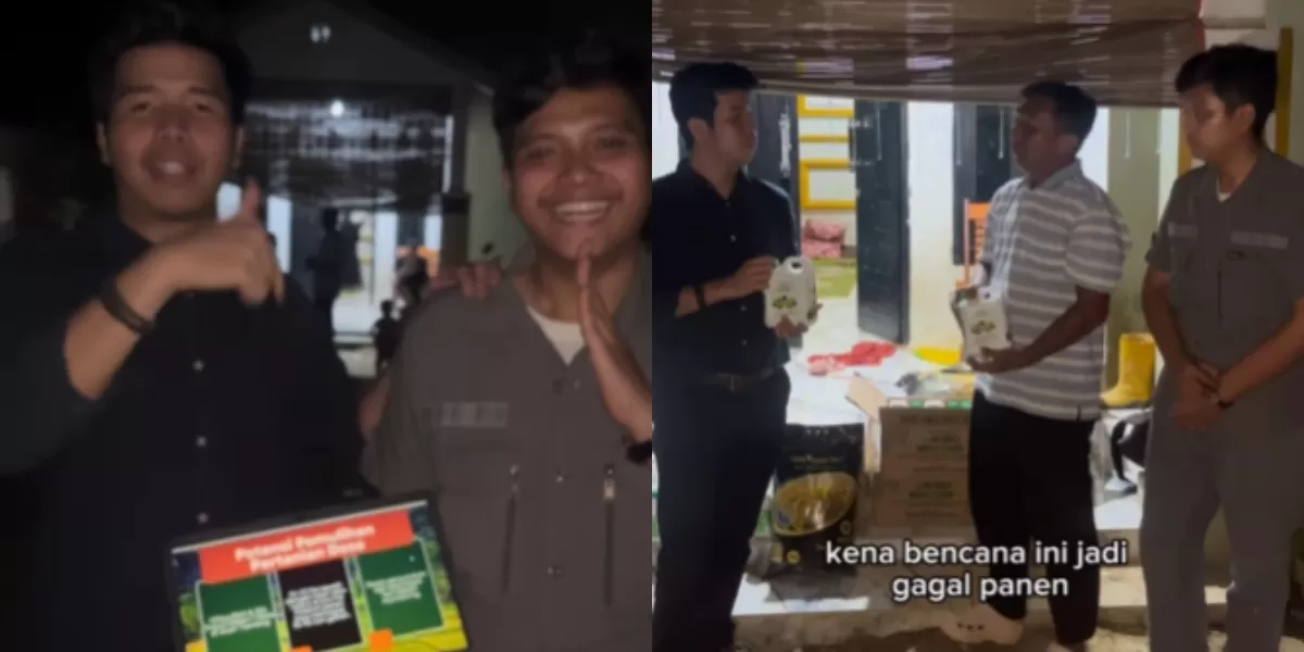 Menyoroti pernyataan influencer, Virdian Aurellio terkait pemulihan pertanian pascabencana banjir bandang di Aceh Tamiang (Instagram.com/@virdian_aurellio)