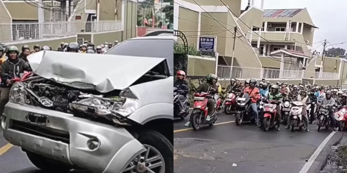 Menyoroti insiden viral terkait kecelakaan truk bermuatan berat yang kehilangan tenaga saat melewati jalan Tanjakan Yapan di Depok, Jawa Barat (Instagram.com/@undercover.id)