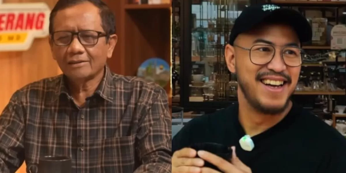 Mahfud MD soroti pernyataan Pandji Pragiwaksono yang menyebut Gibran mengantuk di show Mens Rea (YouTube/Mahfud MD - Instagram/pandji.pragiwaksono)