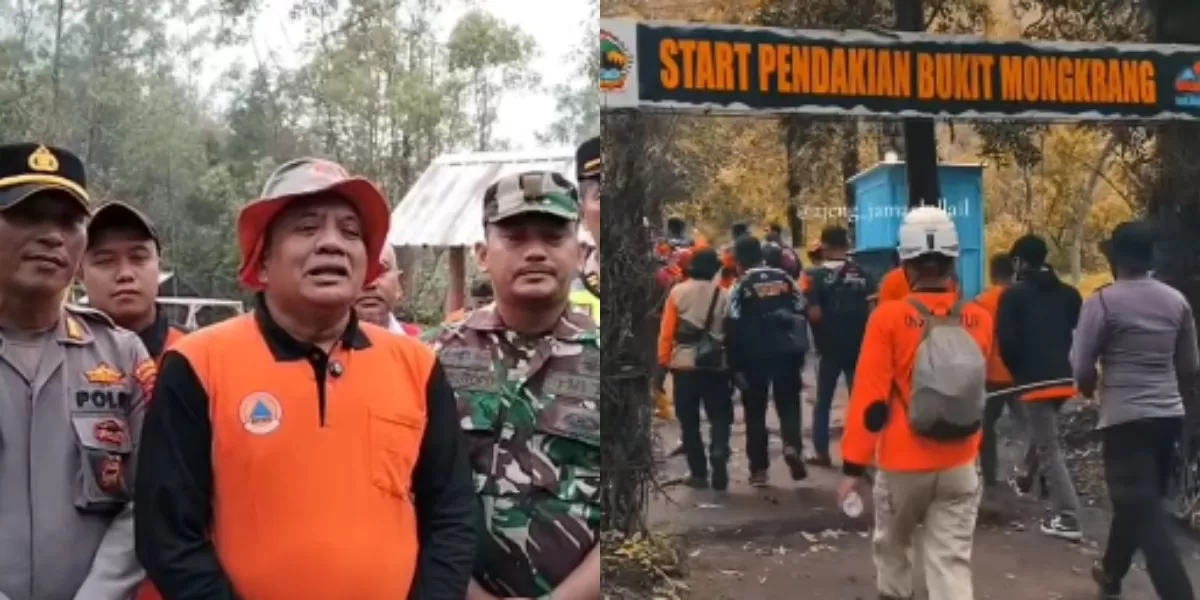 BPBD Kabupaten Karanganyar membeberkan hasil pencarian sementara terkait insiden pendaki yang diduga hilang di Bukit Mongkrang, Tawangmangu (Instagram.com/@bpbdkaranganyar)