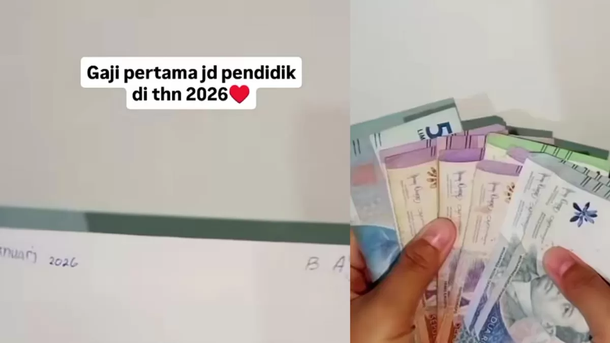Guru honorer di Blitar, Jawa Timur unggah video tentang nominal gaji yang didapatkan (Instagram/qrrtayn25)