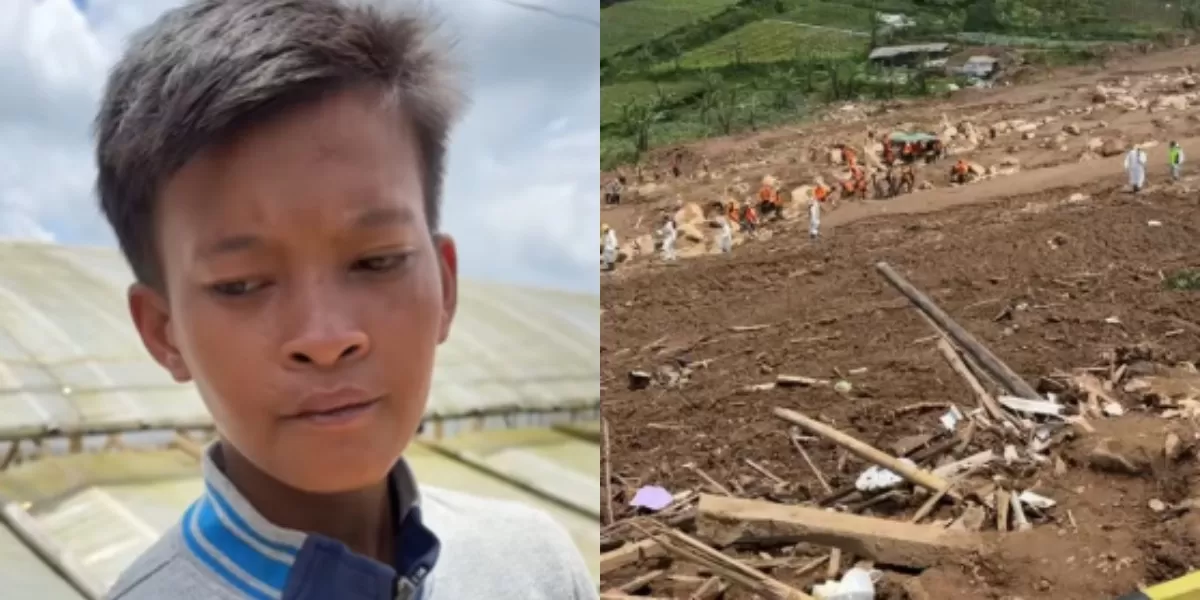 Menyoroti penuturan seorang remaja asal Majenang yang dikenal indigo, Rival terkait proses evakuasi korban longsor di Cisarua, Bandung Barat (Instagram.com/@infobandungbarat)