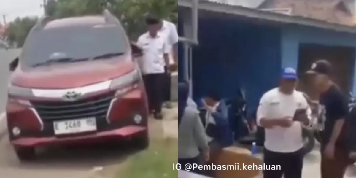 Menyoroti insiden viral kepala SD di Indramayu, Jawa Barat yang diduga jadi korban pencurian saat sedang perbaiki ban mobilnya di jalan raya (Instagram.com/@pembasmii.kehaluan)
