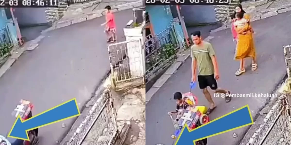 Menyoroti viralnya dugaan pria di Kalibata yang mencuri paket di atas motor saat bersama keluarga (Instagram.com/@pembasmii.kehaluan)