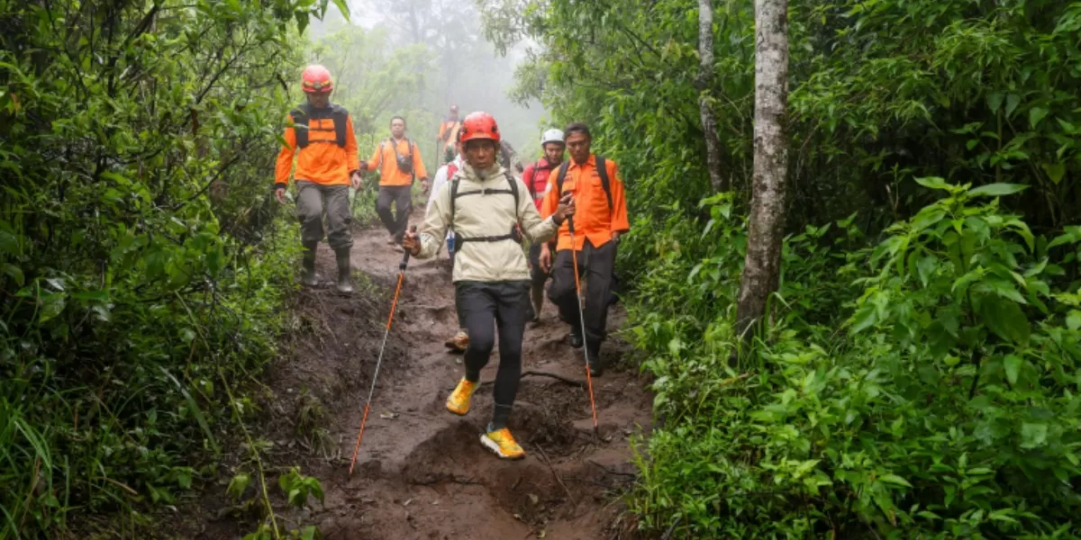 BPBD Karanganyar ungkap proses evakuasi jasad pendaki bukit mongkrang di area Sungai Mitis, Karanganyar, Jawa Tengah, pada Selasa, 10 Februari 2026 (Humas Jateng)