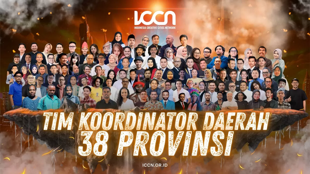 ICCN umumkan Tim Koordinator Daerah 38 provinsi periode 2026&ndash;2028 sebagai langkah memperkuat jejaring dan ekosistem ekonomi kreatif Indonesia (Dok. Istimewa)