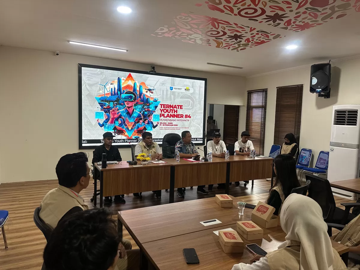 Narasumber ICCN memandu Ternate Youth Planner 2026 kembangkan potensi gastronomi Ternate, 17&ndash;18 Februari 2026 (Dok. Istimewa)