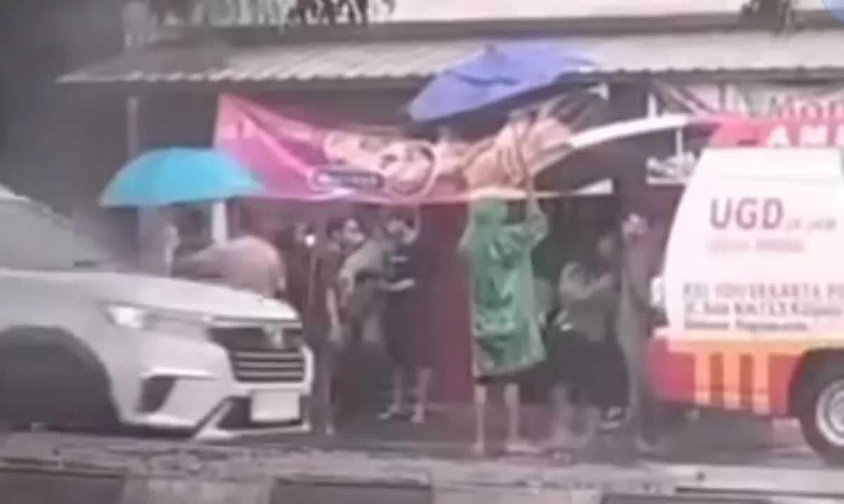 Korban kecelakaan di Kalasan, Sleman kehilangan motor saat dibawa ke RS (Instagram/merapi_uncover)