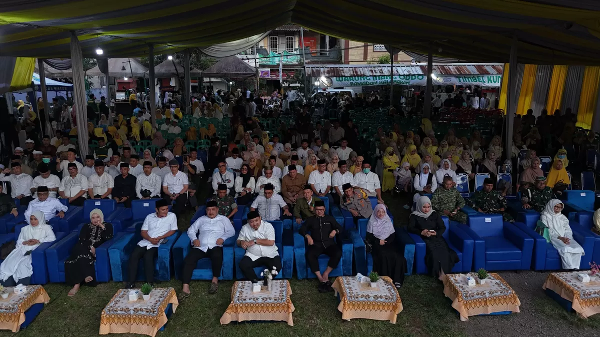 Suasana kegiatan Safari Ramadan Pemerintah Kabupaten Subang di Desa Kasomalang Kulon, Kecamatan Kasomalang, yang dihadiri Bupati Subang, Wakil Bupati, jajaran Forkopimda, serta masyarakat, Jumat 6 Maret 2026 (Dok. Istimewa)