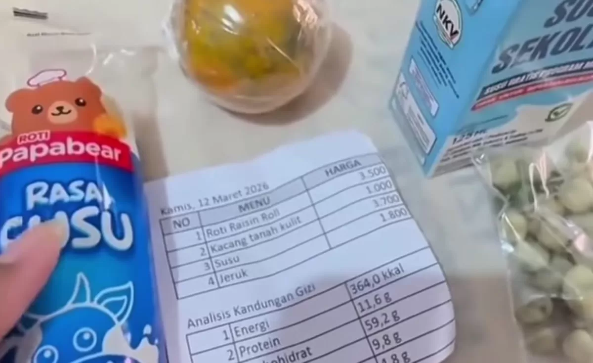 Harga roti untuk MBG di Cianjur tuai sorotan karena disebut tak sesuai pasaran (Instagram/volkinfo)