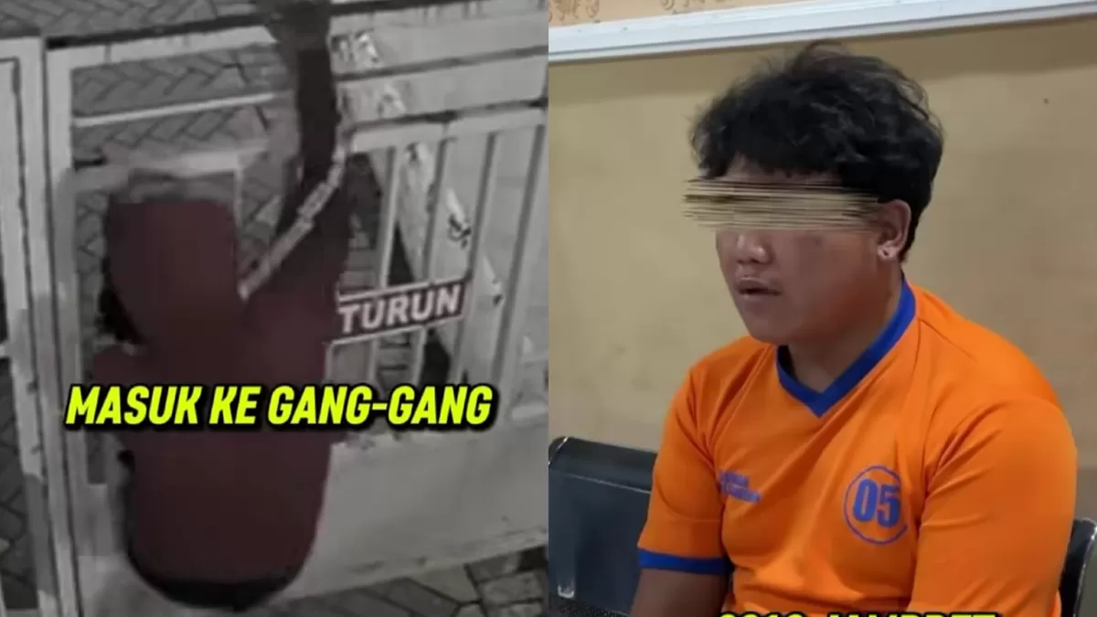 Pelaku begal di Surabaya berulang kali lakukan penjambretan (Instagram/luthfie.daily)