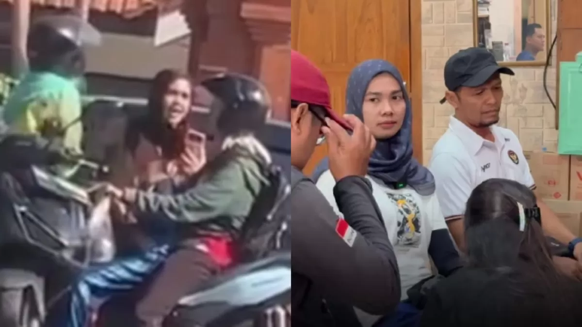 Kasus viral cekcok pengendara mobil dan motor di Mojokerto, Jawa Timur (Instagram/polres_mojokerto_kota)