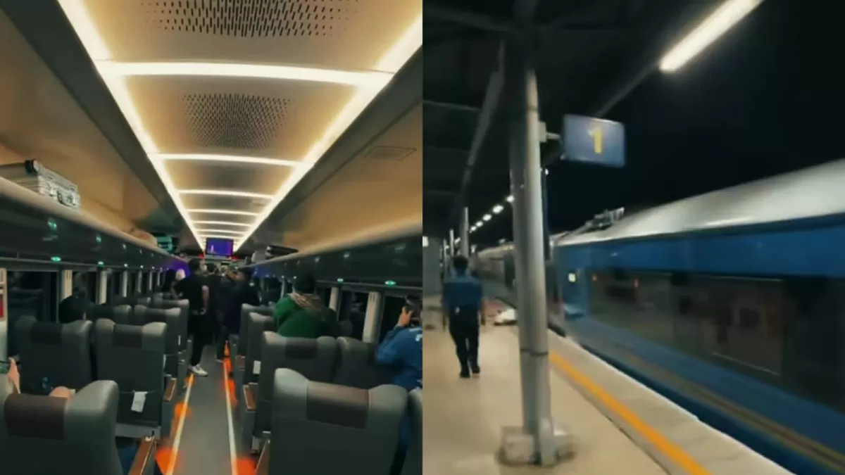 Cerita Penumpang Argo Bromo Anggrek saat kecelakaan dengan KRL di Stasiun Bekasi Timur pada Senin, 27 April 2026 (Instagram/trainspotter_id)