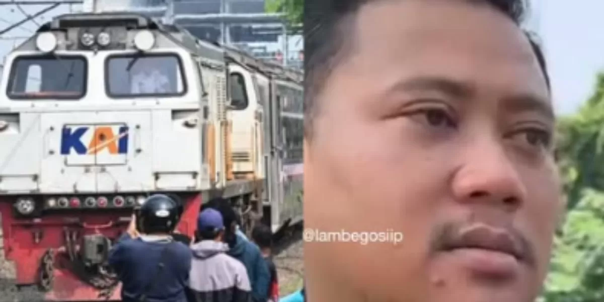 Menyoroti penuturan suami korban tewas dalam kecelakaan kereta di Stasiun Bekasi Timur (Instagram.com/@lambegosiip))