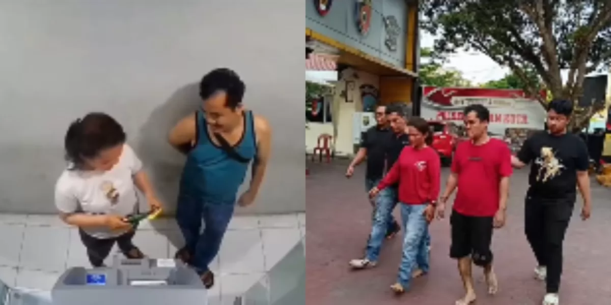 Menyoroti dugaan kasus pencurian ATM senilai Rp45 juta yang melibatkan sepasang kekasih di Medan, Sumatera Utara (Instagram.com/@lintassumut_)
