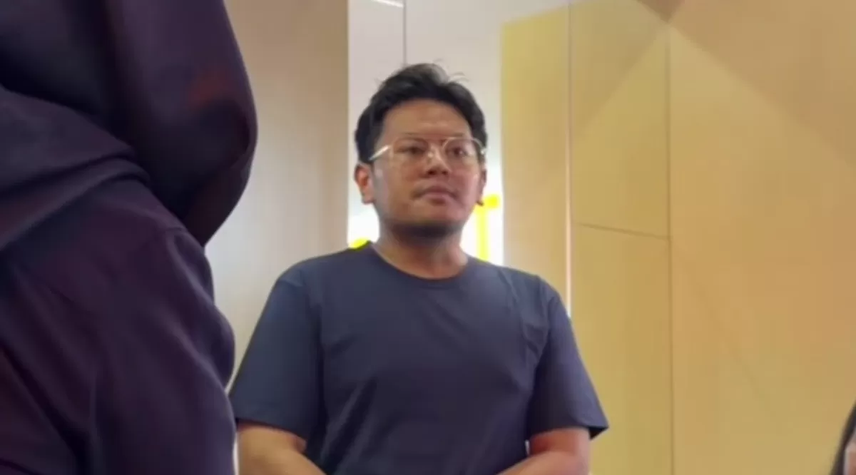 Bos Hanania Travel, Farhan alias ASF yang kini jadi tersangka kasus penipuan uang jemaah umrah (Threads/dwiutariri)