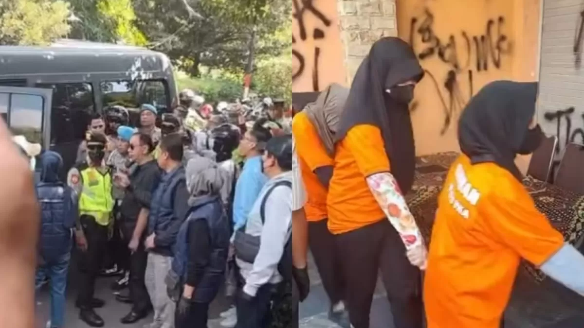 Rekonstruksi adegan kekerasan pengasuh pada balita di daycare Little Aresha (Threads/anggasfausi)