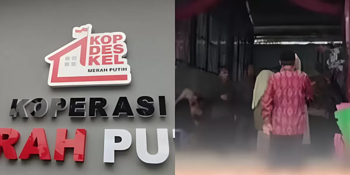 Menyoroti viralnya kontroversi Gedung Koperasi Desa (Kopdes) Merah Putih yang dijadikan tempat resepsi pernikahan warga di Pacitan, Jawa Timur (Instagram.com/@undercover.id)